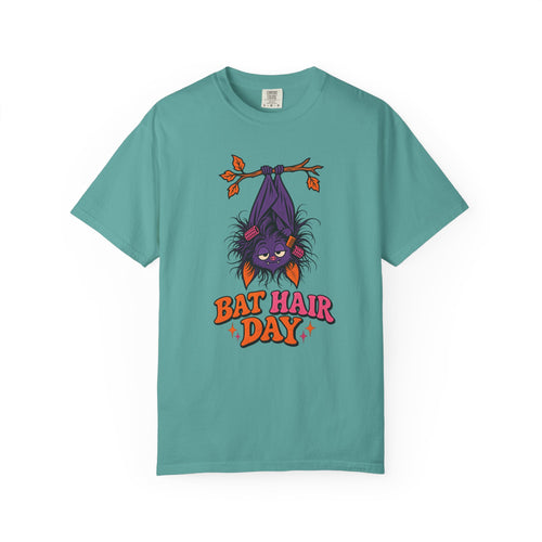 Bat Hair Day T-Shirt – Seafoam