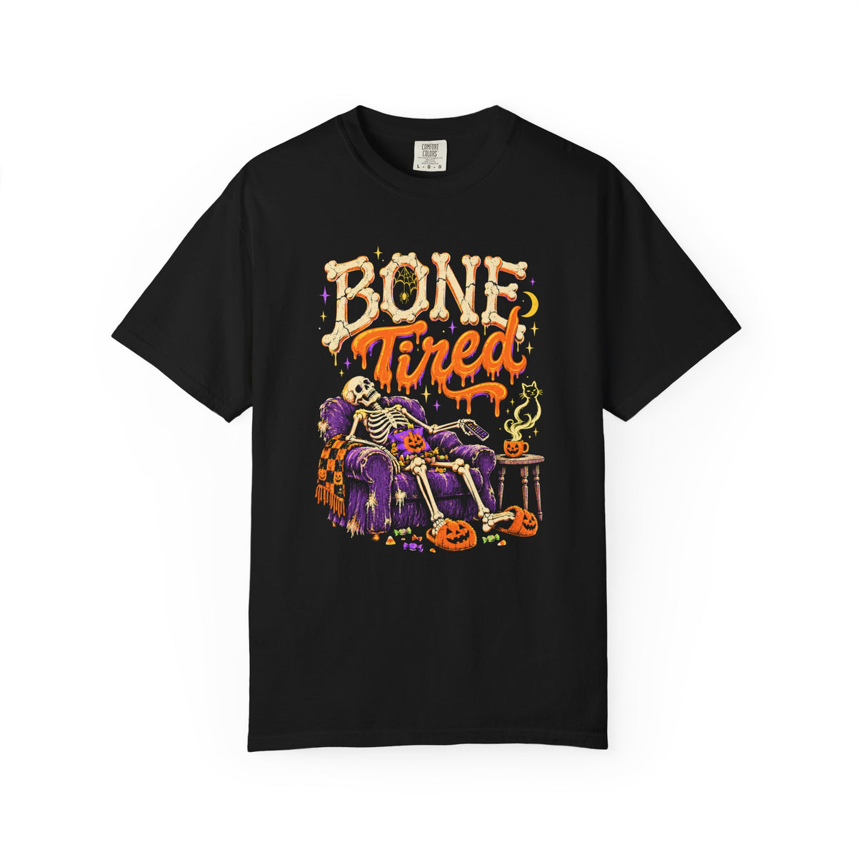 Bone Tired T-Shirt – Black