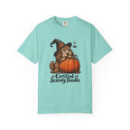 Certified Scaredy Doodle T-Shirt – Chalky Mint