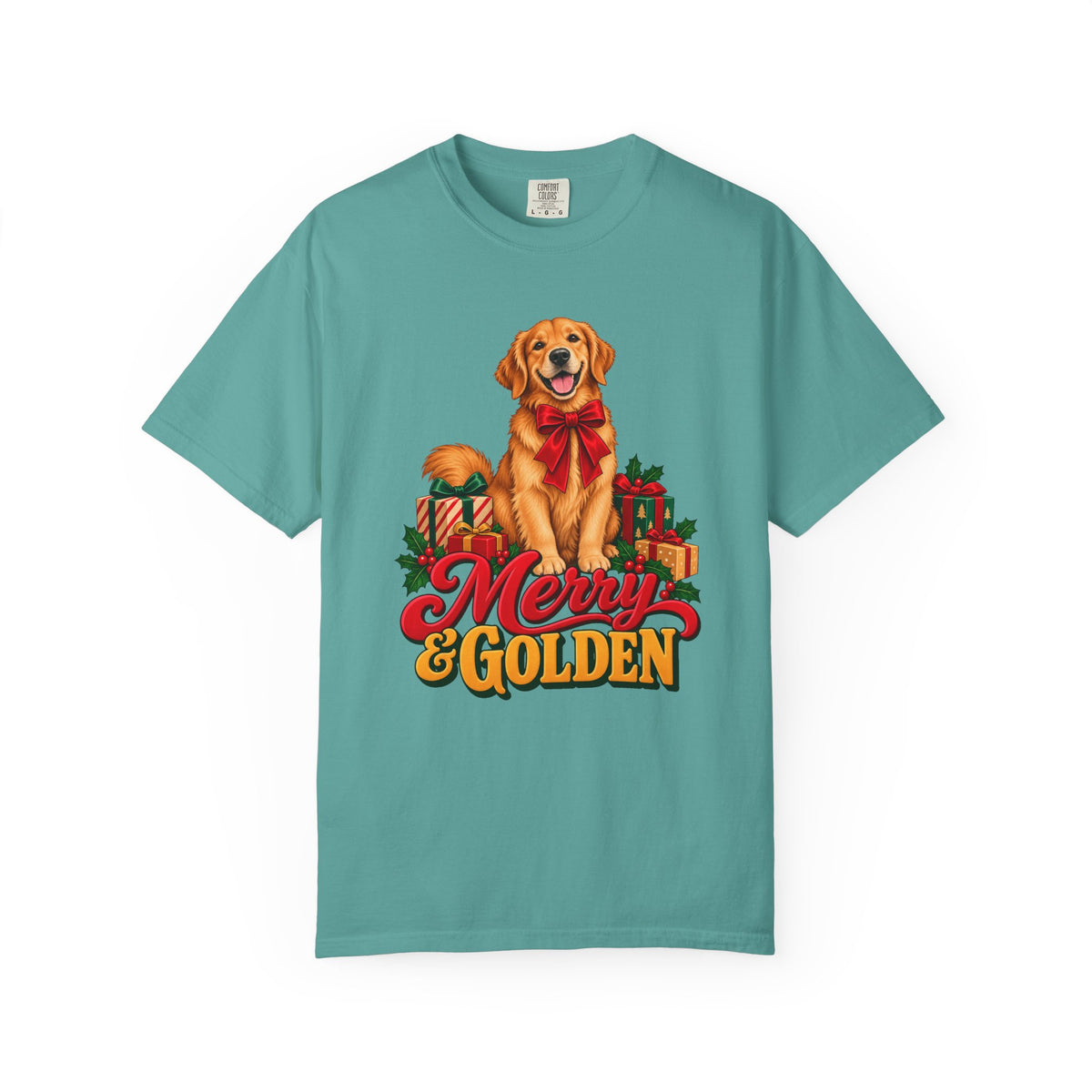 Merry & Golden T-Shirt – Seafoam