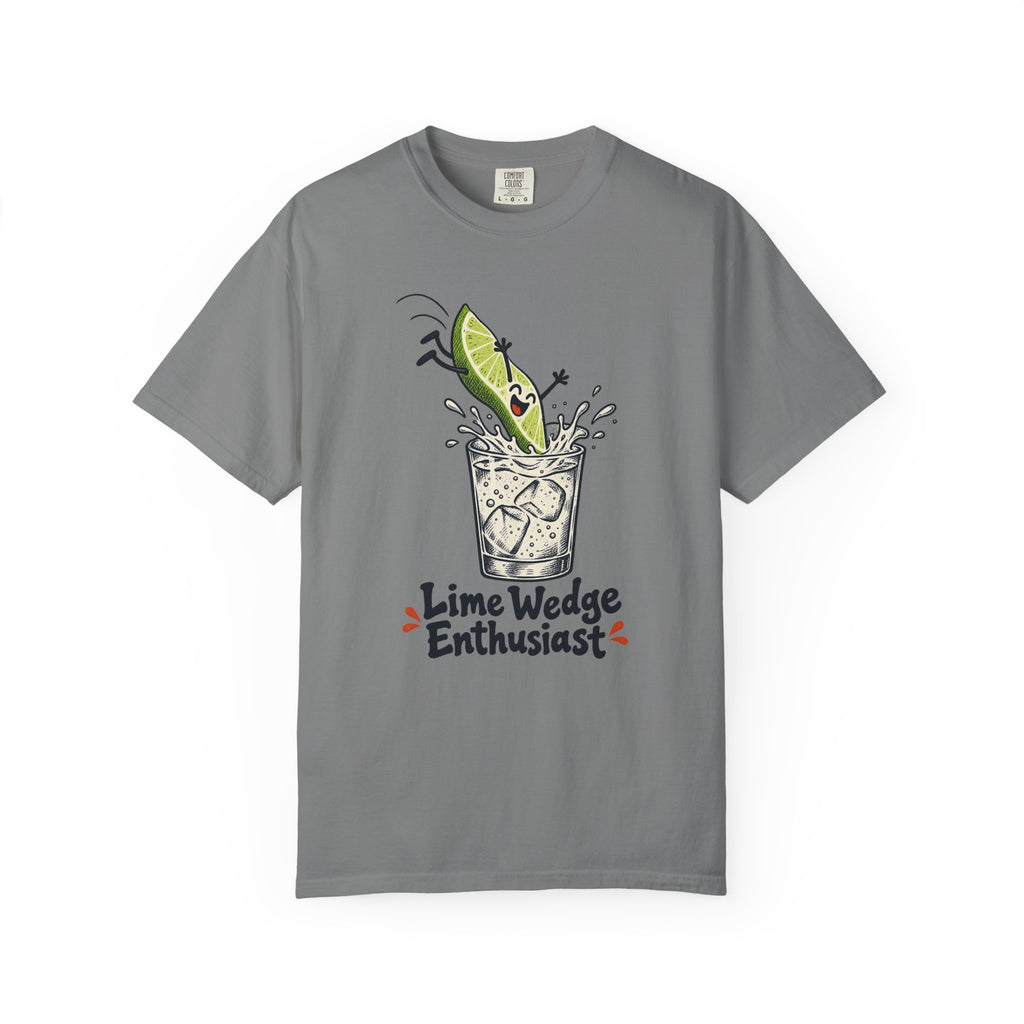 Lime Wedge Enthusiast T-Shirt – Grey