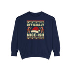 Officially Nice-ish Ugly Christmas Sweatshirt – True Navy