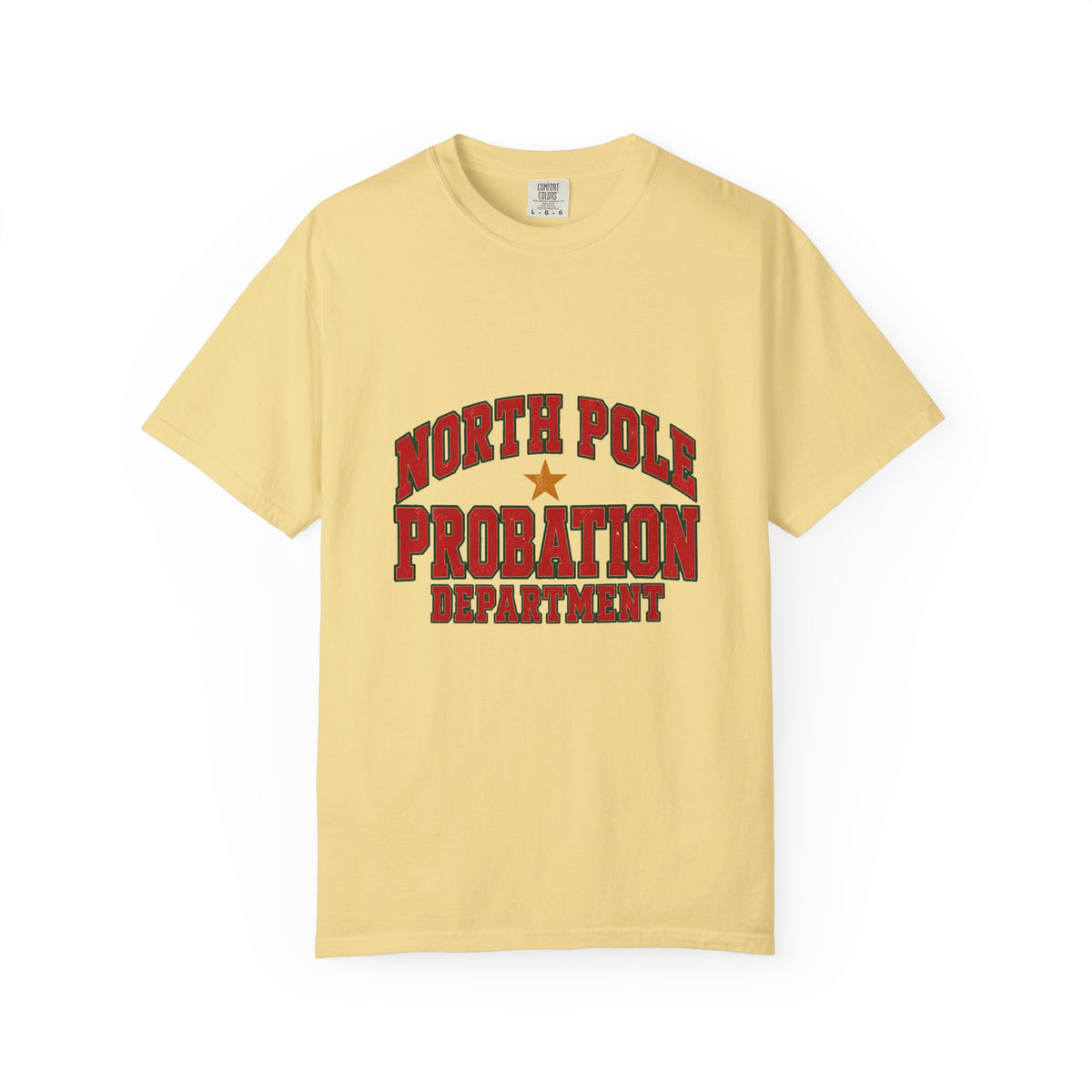 North Pole Probation Department T-Shirt – Butter