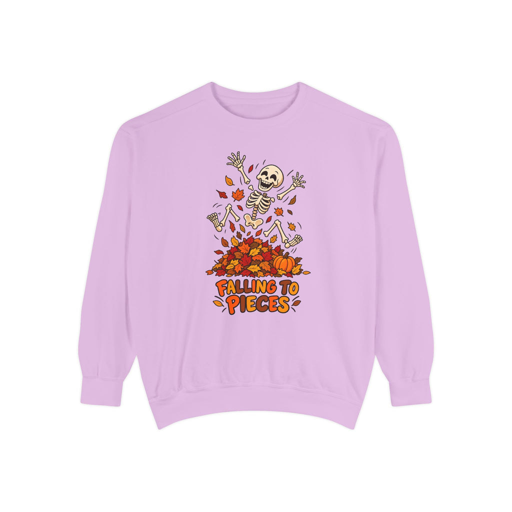 Falling to Pieces Sweatshirt – Orchid