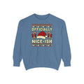 Officially Nice-ish Ugly Christmas Sweatshirt – Blue Jean