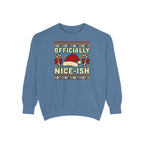 Officially Nice-ish Ugly Christmas Sweatshirt – Blue Jean