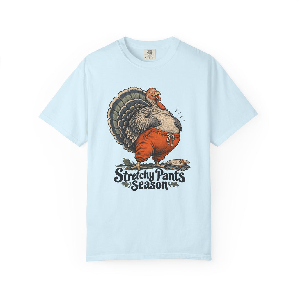 Stretchy Pants Season T-Shirt – Chambray