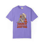 Fueled by Coffee & Spooky Vibes T-Shirt – Violet