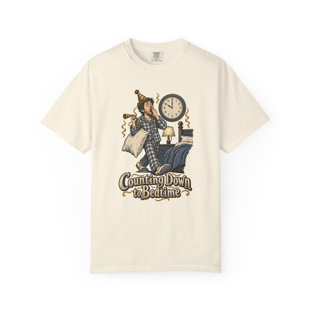 Counting Down to Bedtime T-Shirt – Ivory