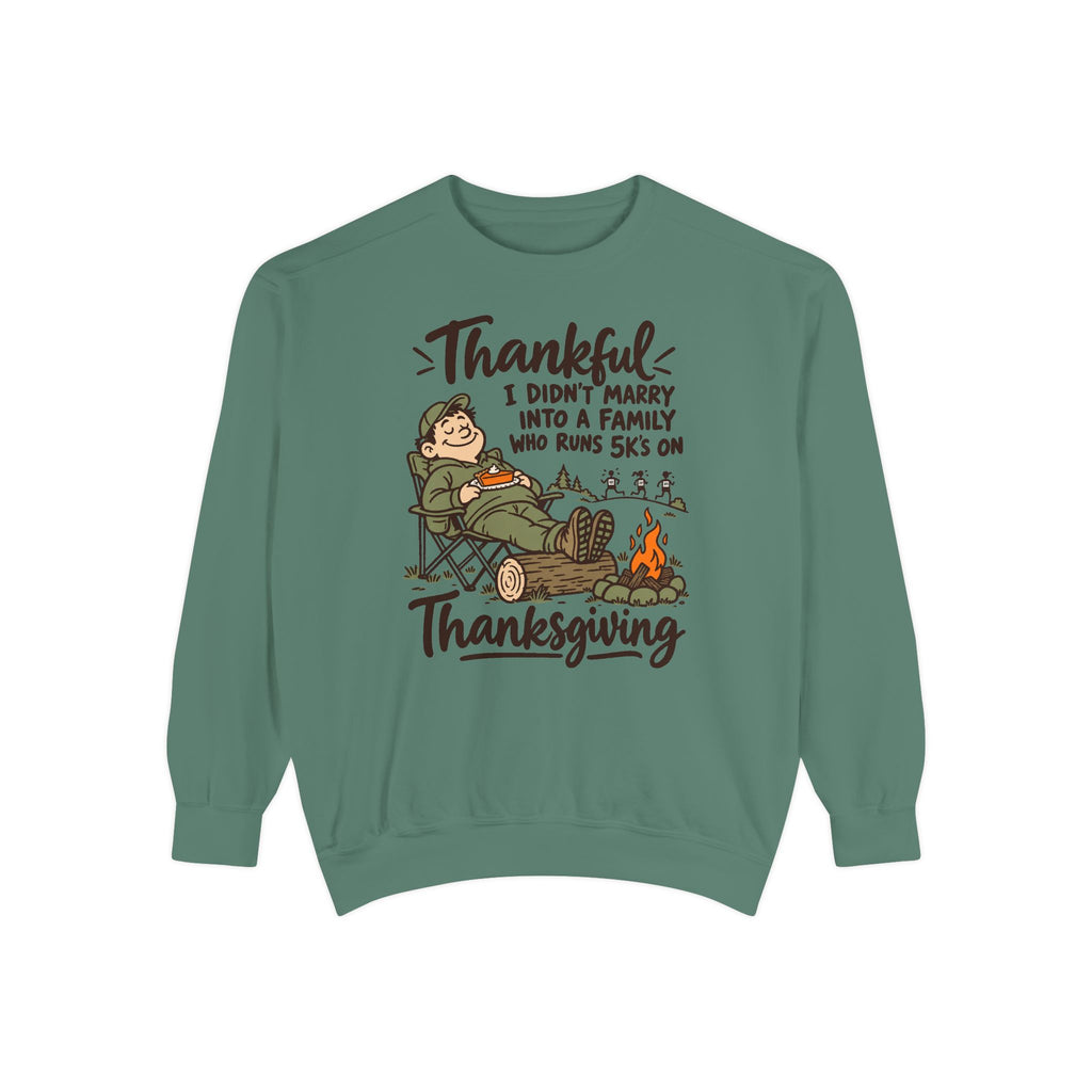 Not a 5K Family Camp Chair Nap Sweatshirt