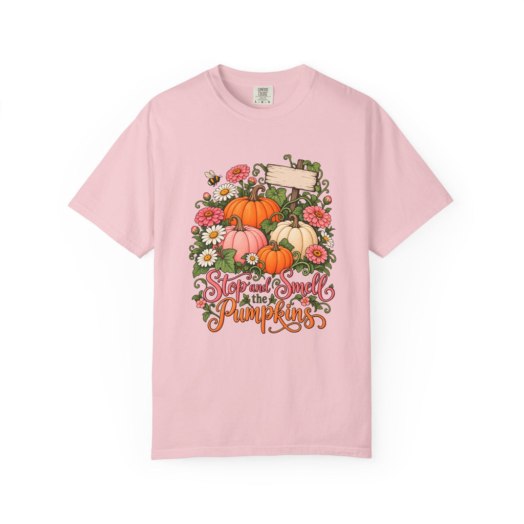 Stop and Smell the Pumpkins T-Shirt – Blossom