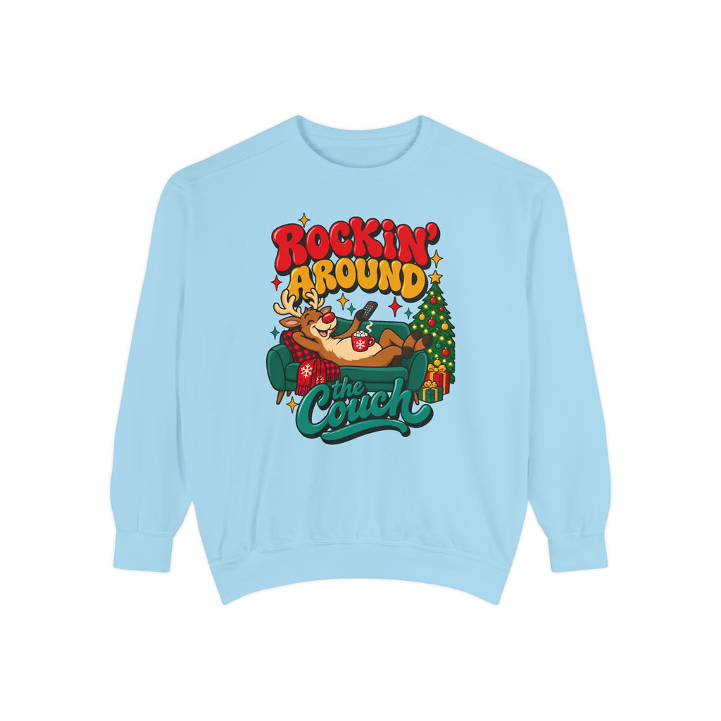 Rockin' Around the Couch Sweatshirt – Chambray
