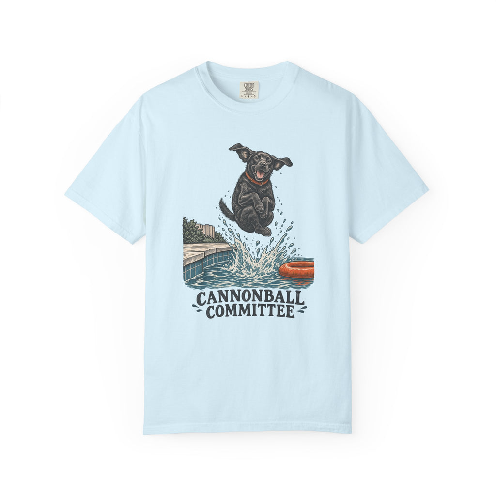 Cannonball Committee T-Shirt – Chambray