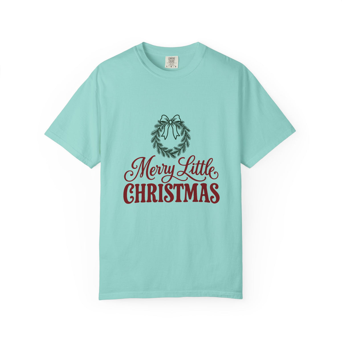Merry Little Christmas T-Shirt – Chalky Mint