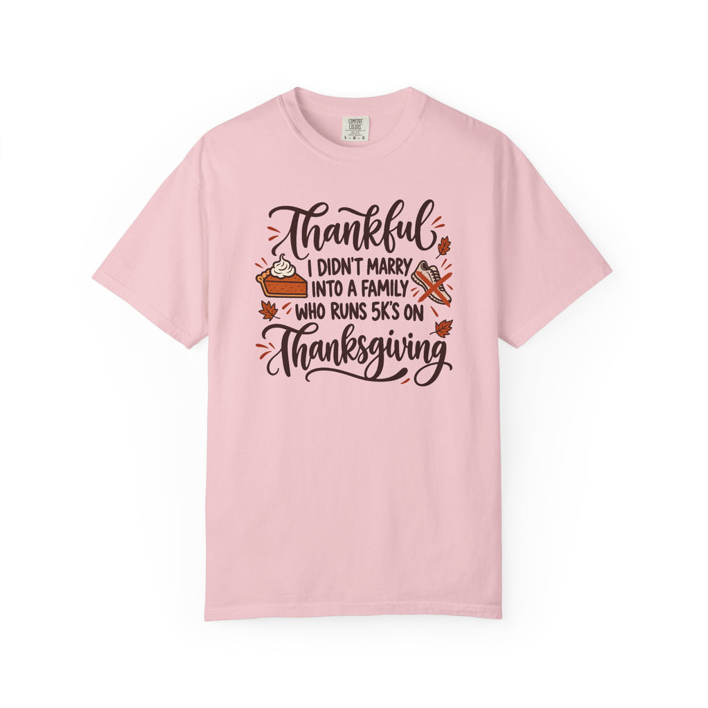 Not a 5K Family Pie Script T-Shirt