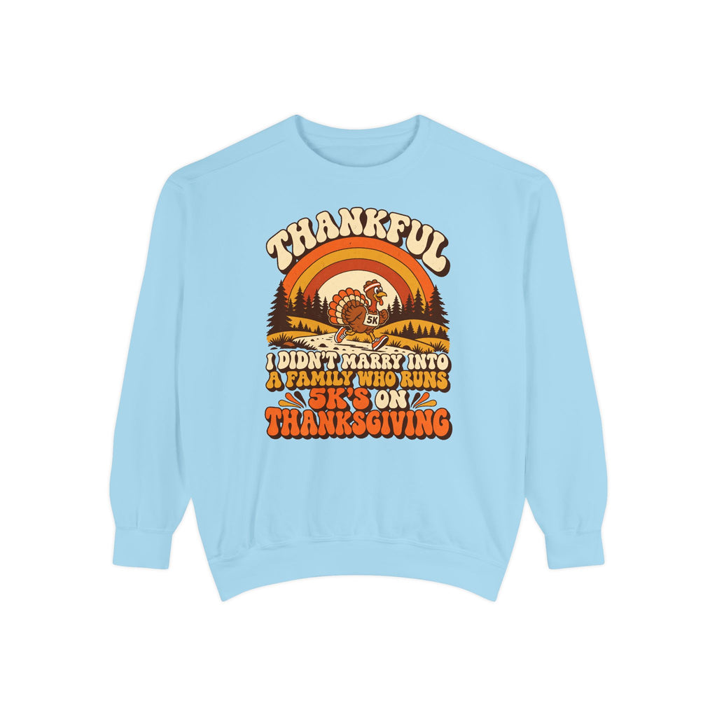 Not a 5K Family Retro Sunset Sweatshirt