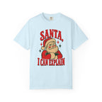Santa, I Can Explain T-Shirt – Chambray