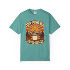 Sun-Powered, Coffee-Assisted T-Shirt – Seafoam