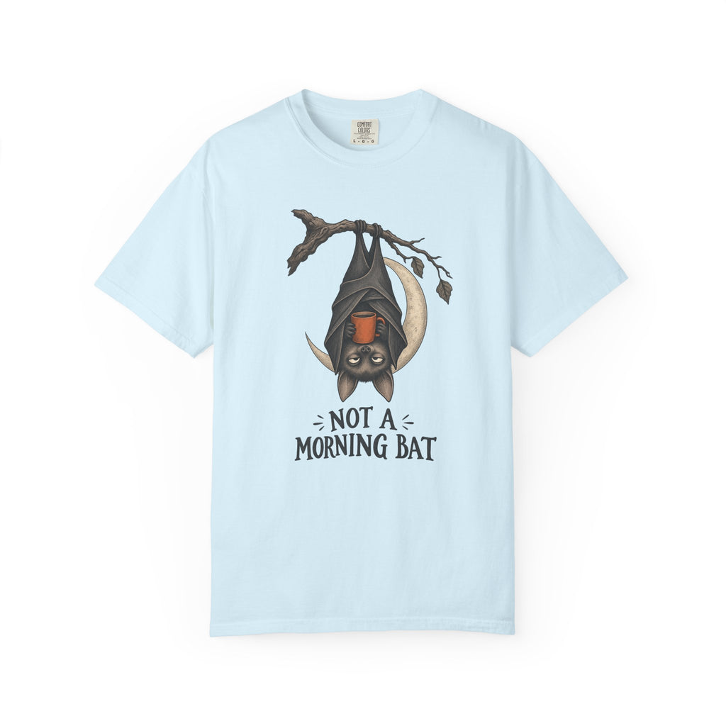 Not a Morning Bat T-Shirt – Chambray