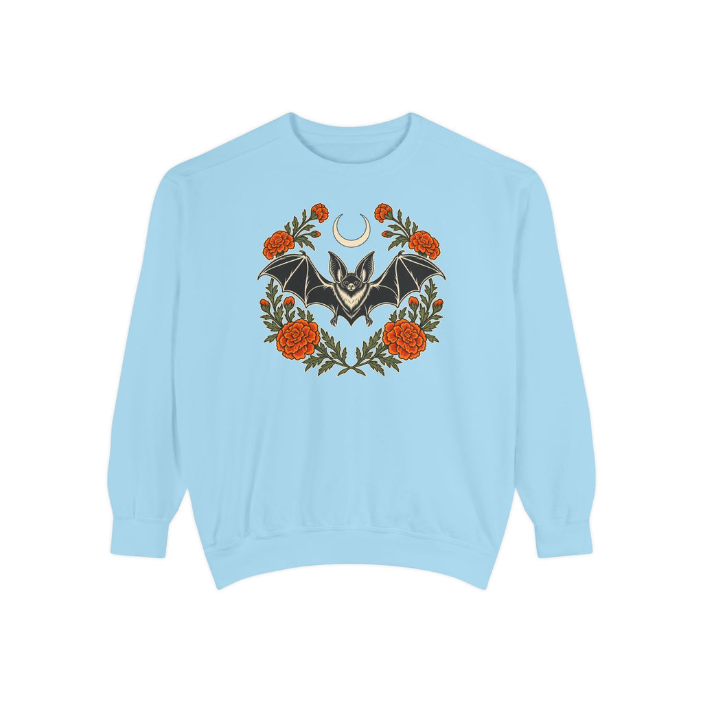 Botanical Bat Sweatshirt – Chambray