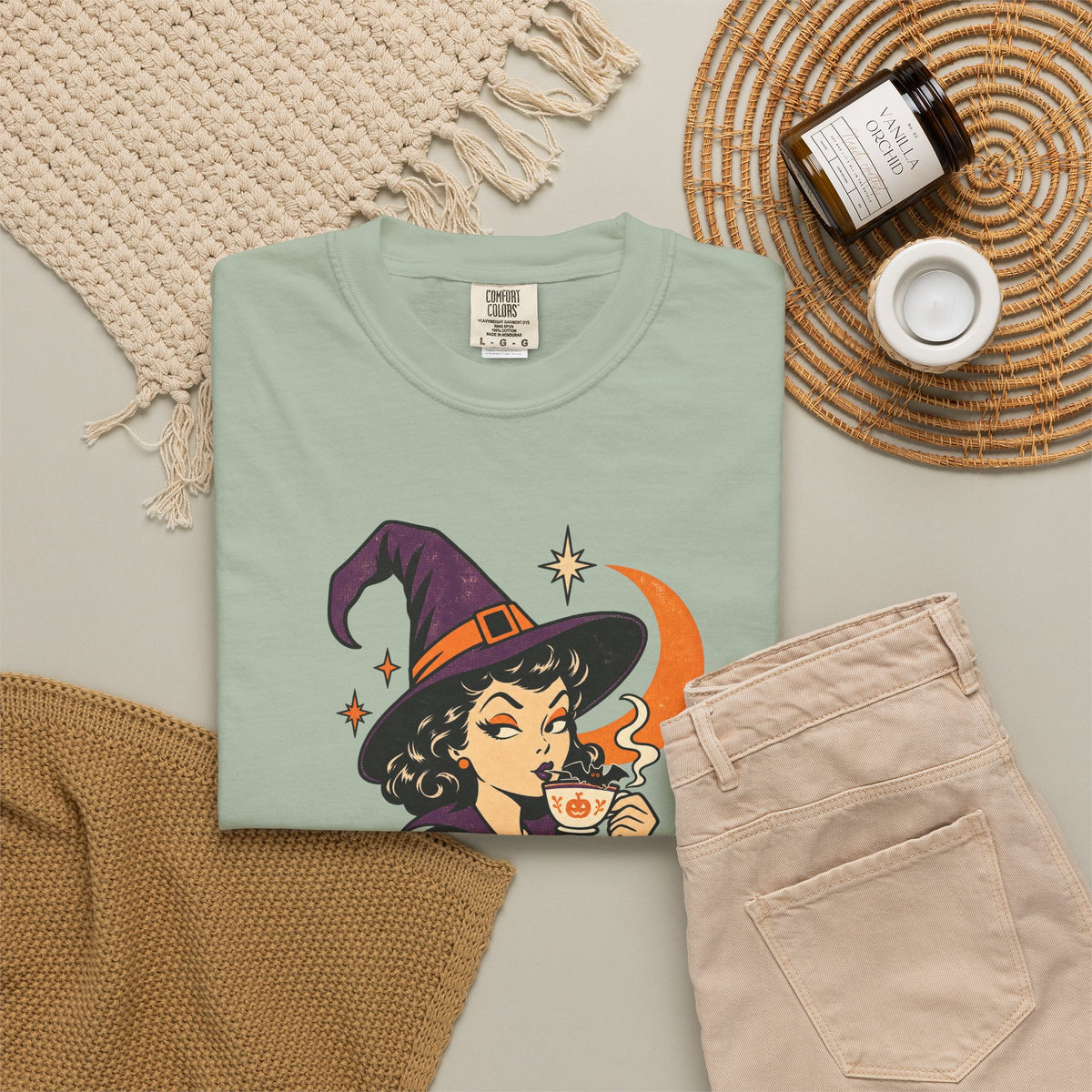 Resting Witch Face T-Shirt – front view
