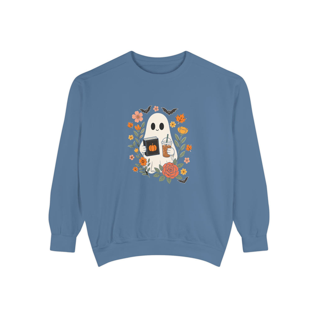 Ghost Book Club Sweatshirt – Blue Jean