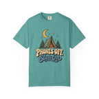 Phones Off, Stars On T-Shirt – Seafoam