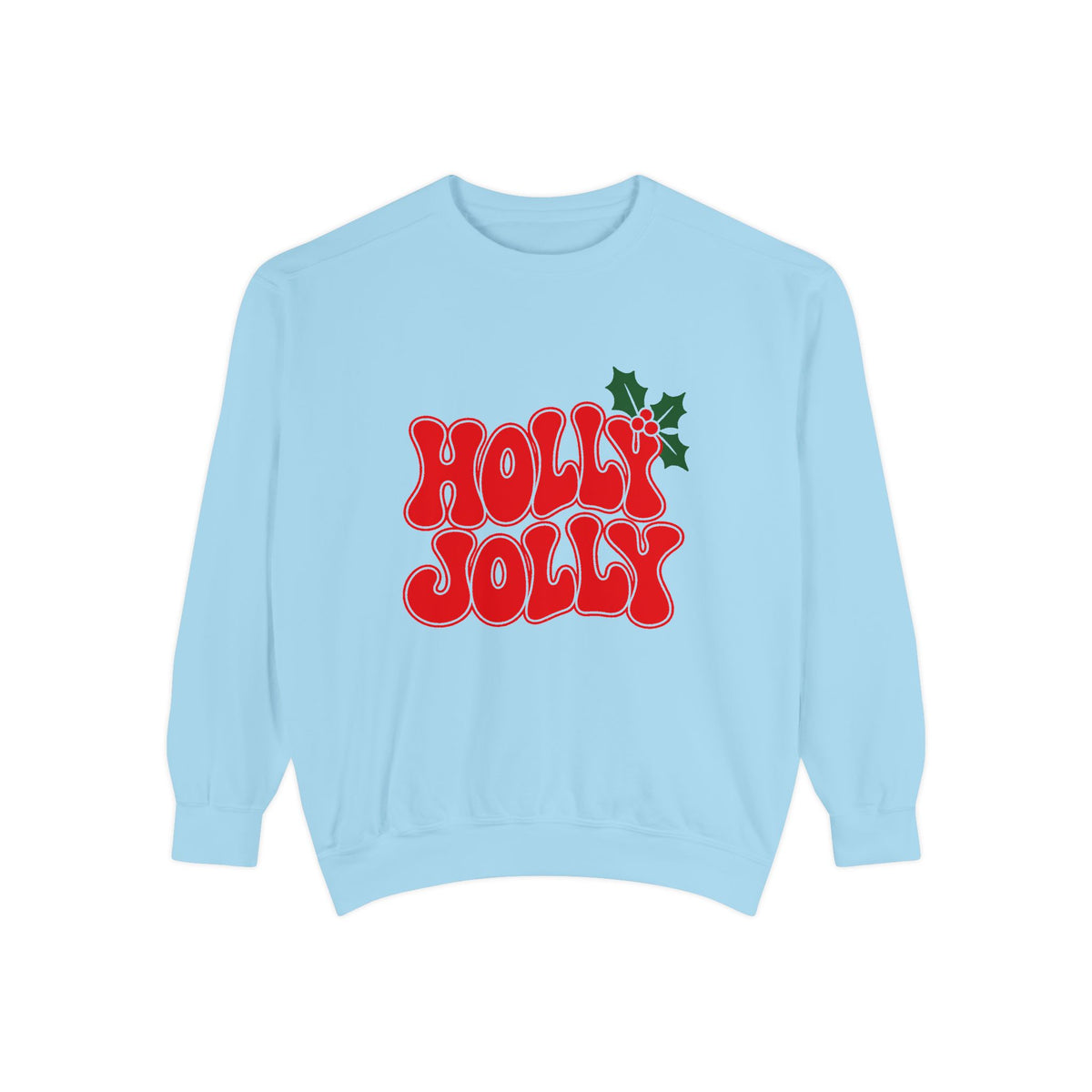 Holly Jolly Sweatshirt – Chambray