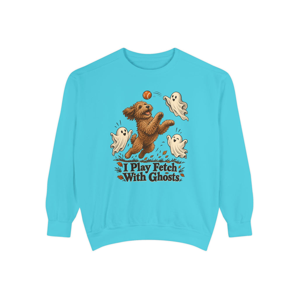 I Play Fetch With Ghosts Sweatshirt – front view