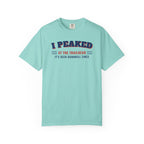 I Peaked at the Trailhead T-Shirt – Chalky Mint
