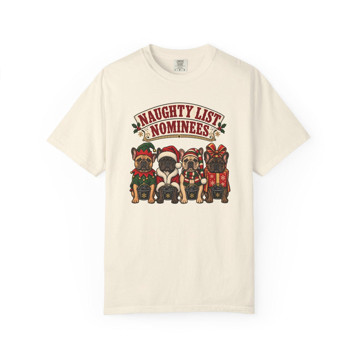 Naughty List Nominees T-Shirt – Ivory