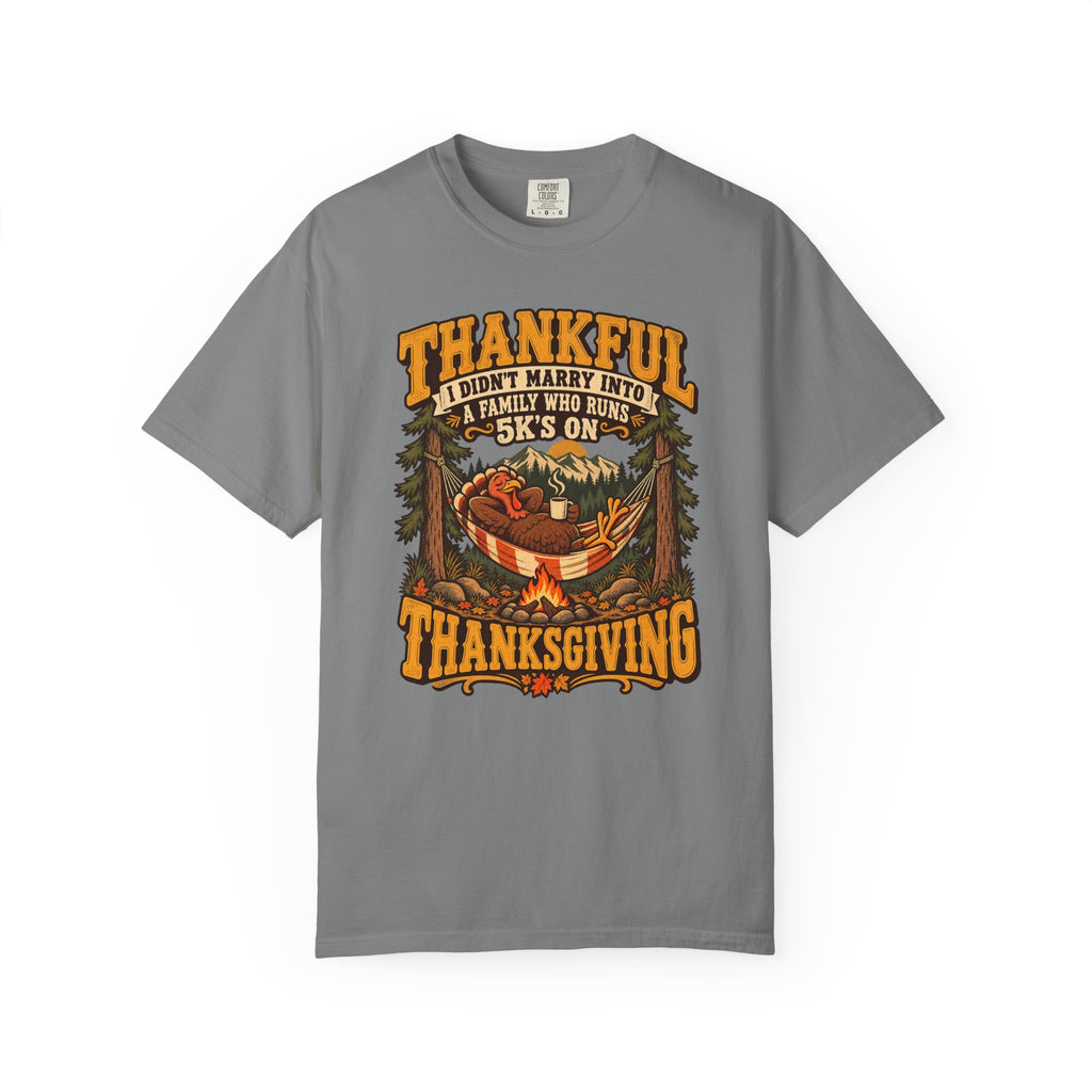 Not a 5K Family Turkey Hammock T-Shirt