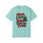 Most Likely to Nap Under the Tree T-Shirt – Chalky Mint