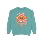 Bows, Blooms & Jack-o'-Lanterns Sweatshirt – Seafoam