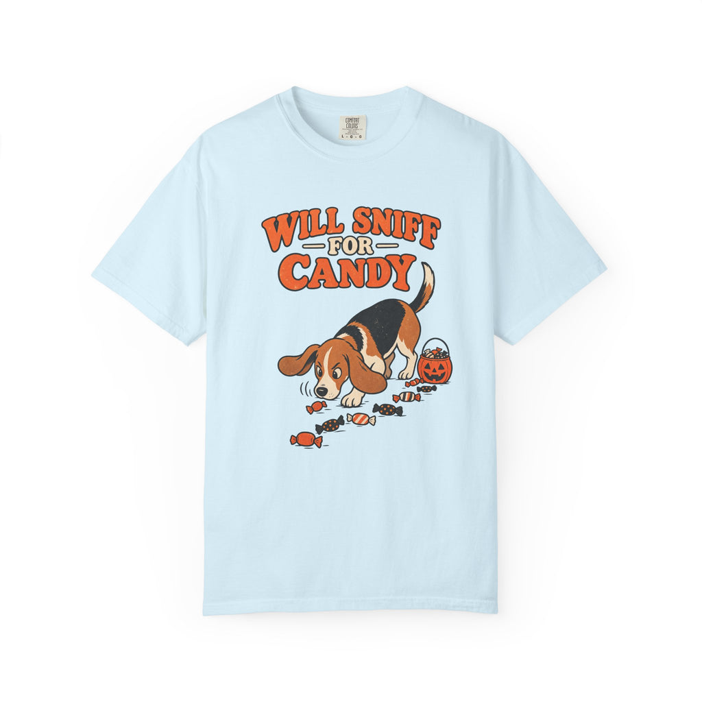 Will Sniff for Candy T-Shirt – Chambray