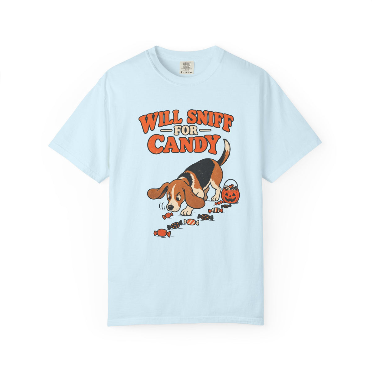 Will Sniff for Candy T-Shirt – Chambray