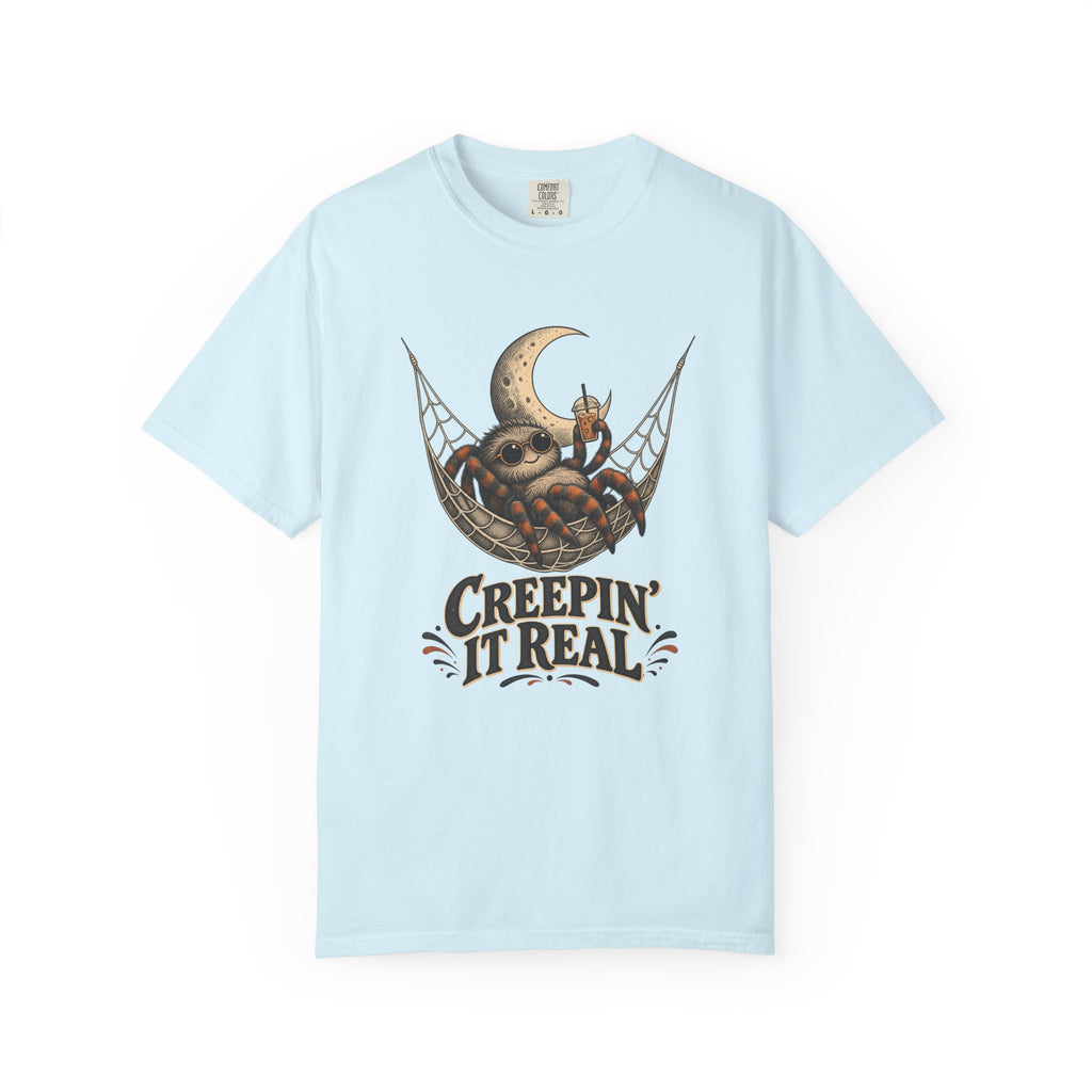 Creepin' It Real T-Shirt – Chambray