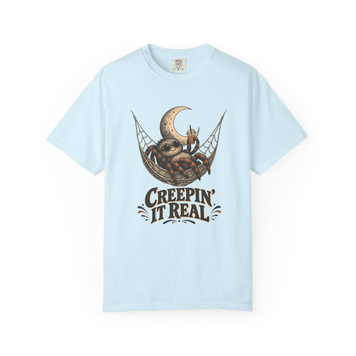 Creepin' It Real T-Shirt – Chambray