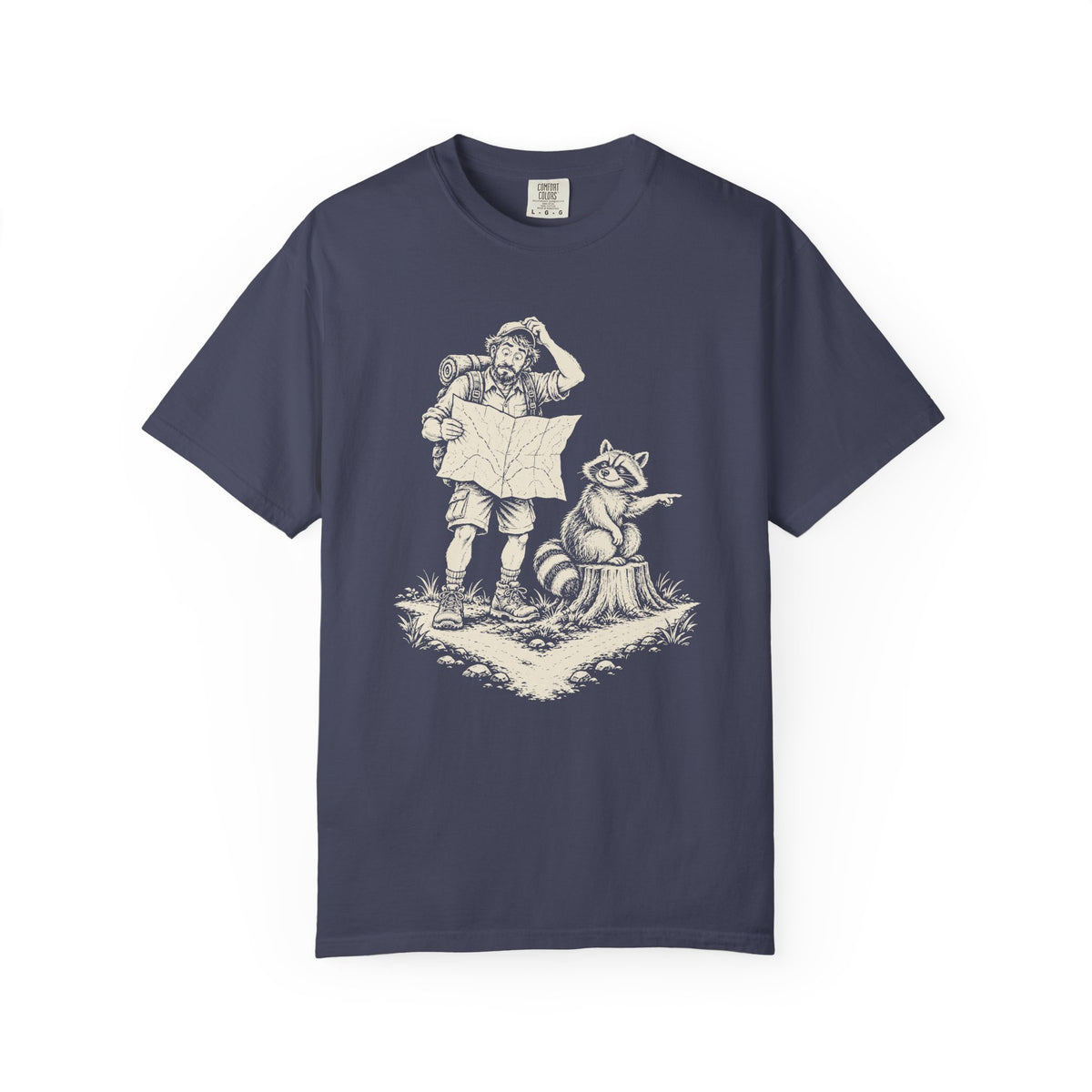 Upside-Down Map T-Shirt