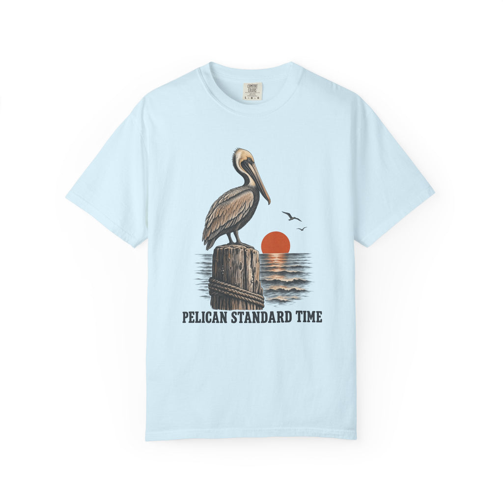 Pelican Standard Time T-Shirt – Chambray