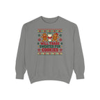 Will Trade Sweater for Cookies Ugly Christmas Sweatshirt – Grey