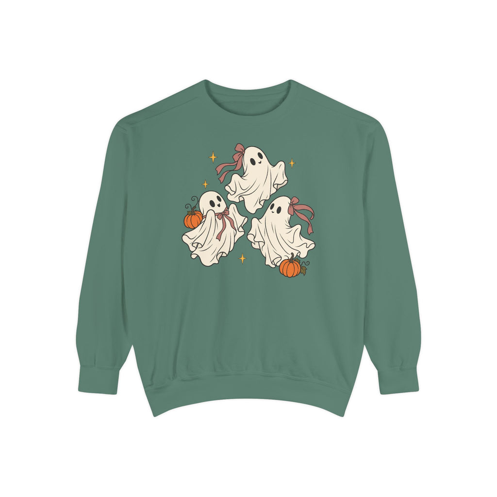 Ribbon Ghosts Sweatshirt – Light Green
