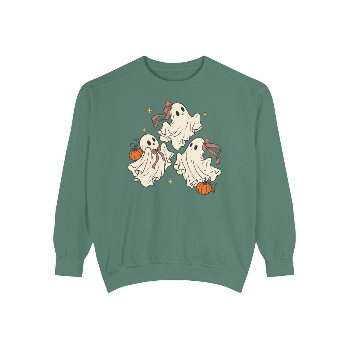 Ribbon Ghosts Sweatshirt – Light Green
