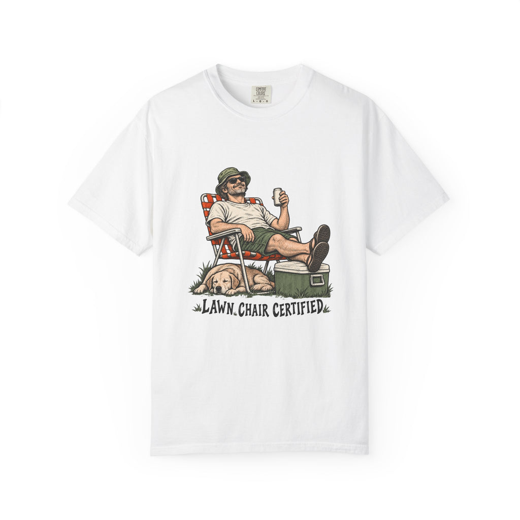 Lawn Chair Certified T-Shirt – White