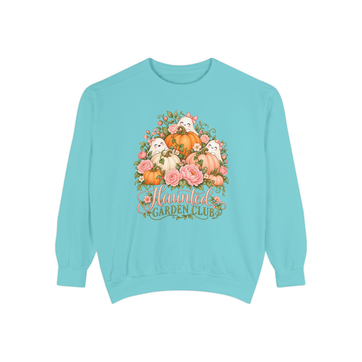 Haunted Garden Club Sweatshirt – Chalky Mint