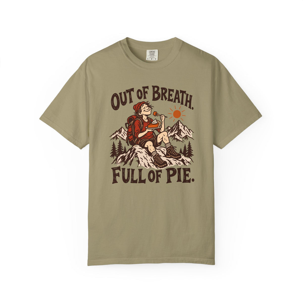 Out of Breath Full of Pie T-Shirt
