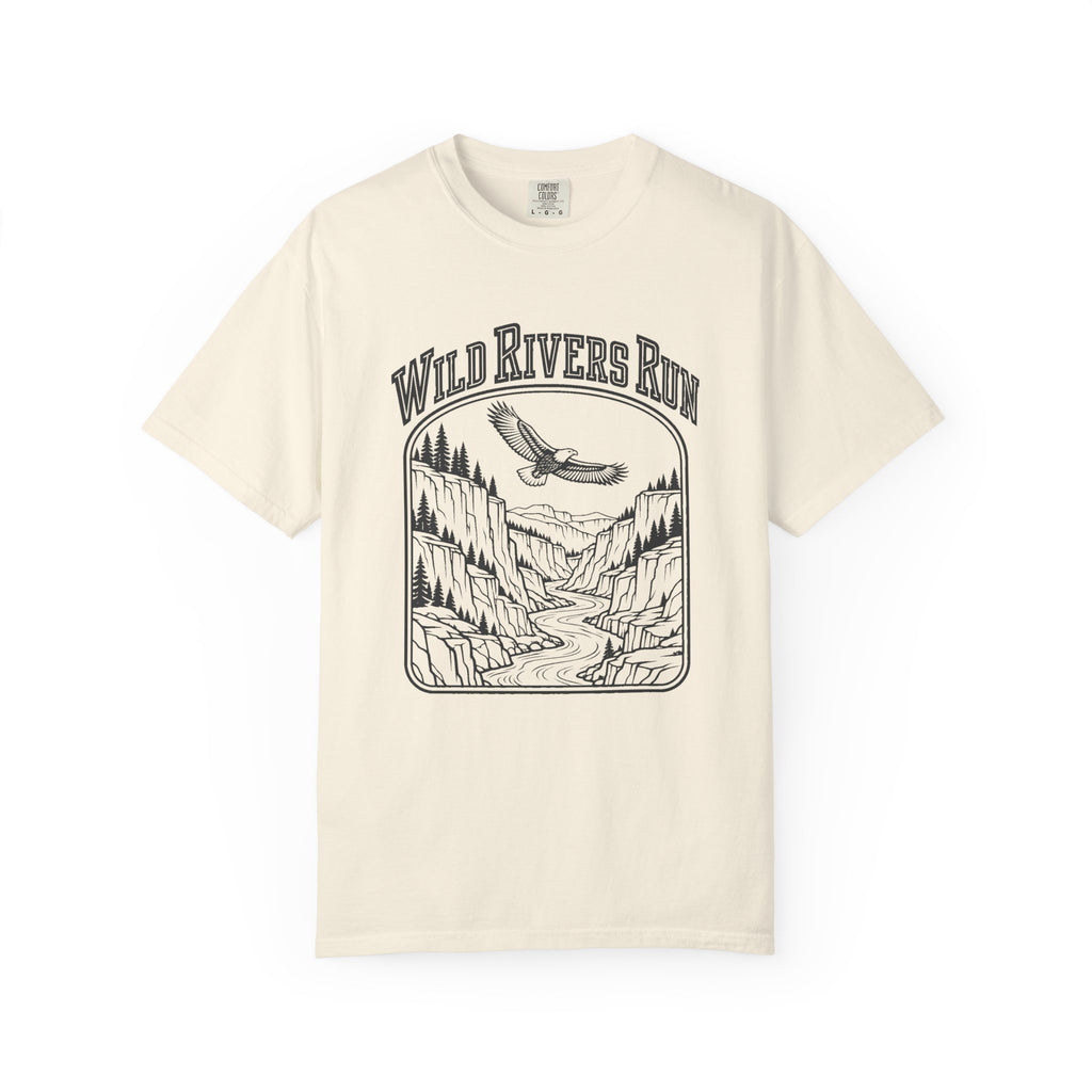 Wild Rivers Run T-Shirt – Ivory