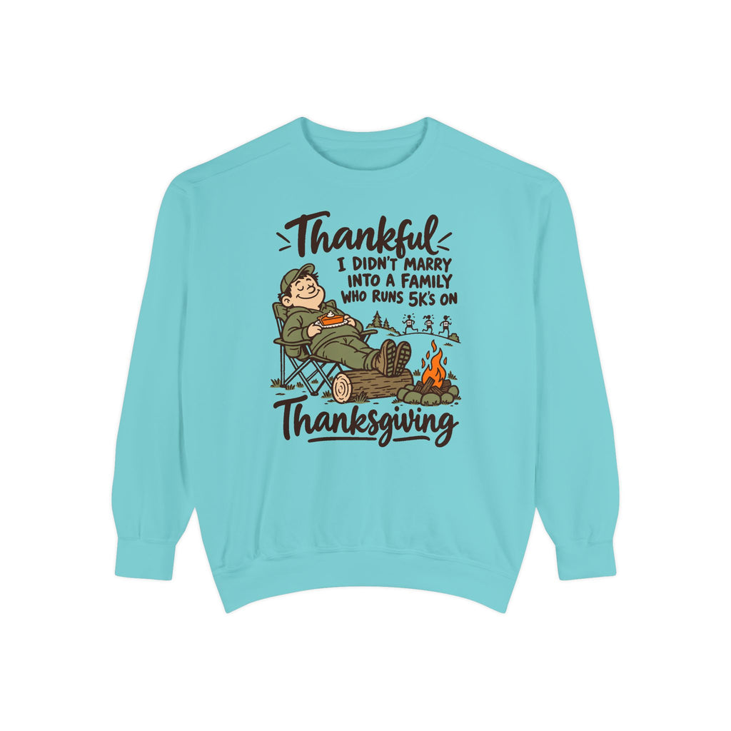 Not a 5K Family Camp Chair Nap Sweatshirt