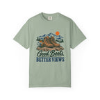 Good Boots, Better Views T-Shirt – Bay