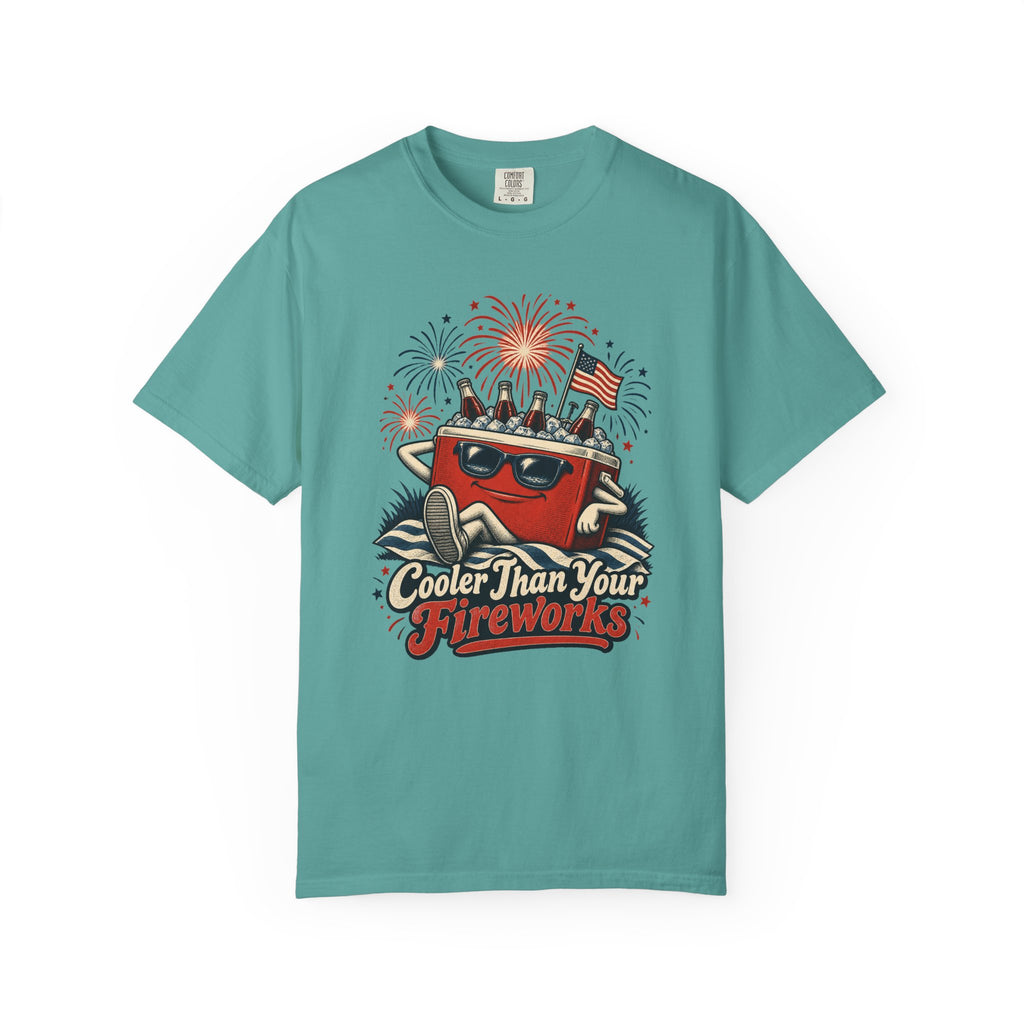 Cooler Than Your Fireworks T-Shirt – Seafoam